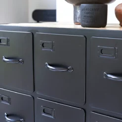 Industriel - Commode En Métal -Homezia Soldes Boutique 1200 1200 commode en metal industriel 5