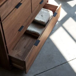 Senson - Commode En Noyer Massif -Homezia Soldes Boutique 1200 1200 commode en noyer massif senson 5