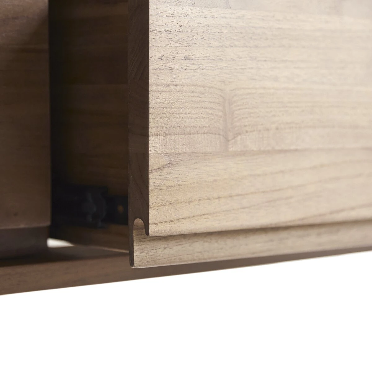 Circa - Console 2 Tiroirs En Teck Massif 3 Circa - Console 2 Tiroirs En Teck Massif – Image 3