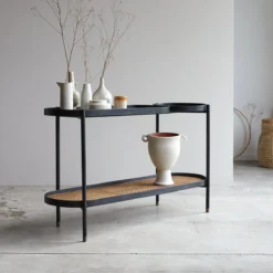 Alix - Console En Mindi Et Cannage -Homezia Soldes Boutique 1200 1200 console en mindi et cannage alix 3