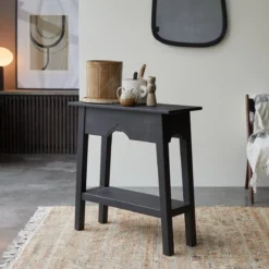 Thaki Black - Console En Pin Massif -Homezia Soldes Boutique 1200 1200 console en pin thaki black 2