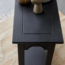 Thaki Black - Console En Pin Massif -Homezia Soldes Boutique 1200 1200 console en pin thaki black 4