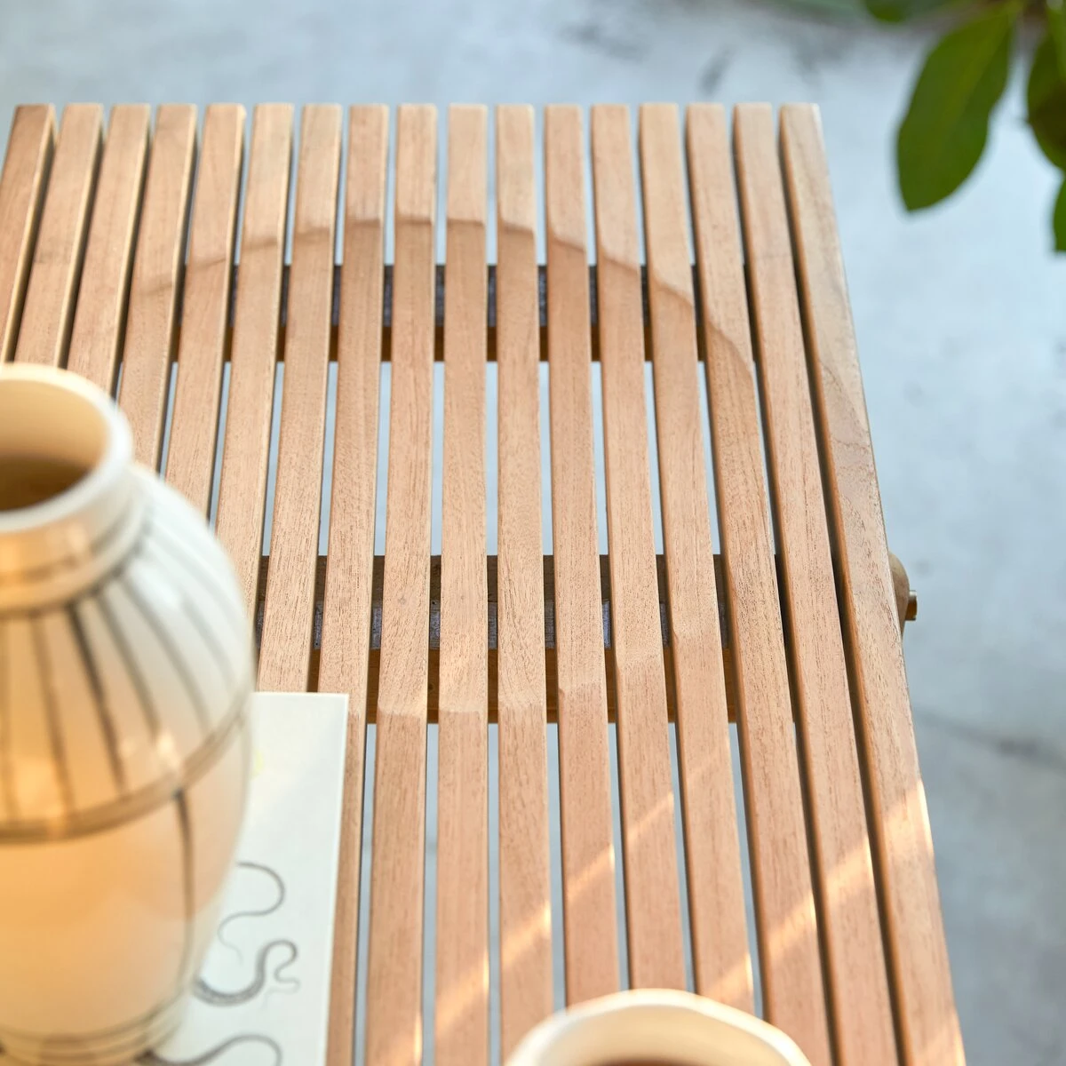 Fado - Console En Teck Massif 7 Fado - Console En Teck Massif – Image 7