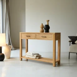 Maë - Console En Teck Massif 9 Maë - Console En Teck Massif -Homezia Soldes Boutique 1200 1200 console en teck massif mae 3