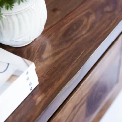 Villa - Console Murale En Palissandre Massif -Homezia Soldes Boutique 1200 1200 console murale en palissandre massif villa 2