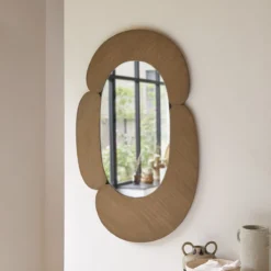 Eda - Miroir Ovale En Mindi Clair 75x115 Cm -Homezia Soldes Boutique 1200 1200 eda miroir ovale en mindi clair 75x115 cm 6