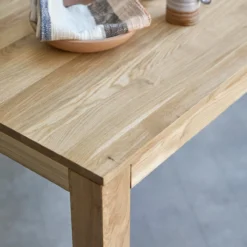 Eden - Table Rectangulaire En Chêne Massif 4-6 Pers -Homezia Soldes Boutique 1200 1200 eden table rectangulaire en chene massif 4 6 pers 4