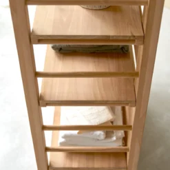 Sera - Etagère Basse En Teck Massif -Homezia Soldes Boutique 1200 1200 etagere basse en teck massif sera 4