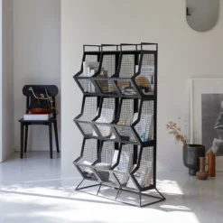 Cléo - Etagère Casiers En Métal -Homezia Soldes Boutique 1200 1200 etagere casiers en metal cleo 3