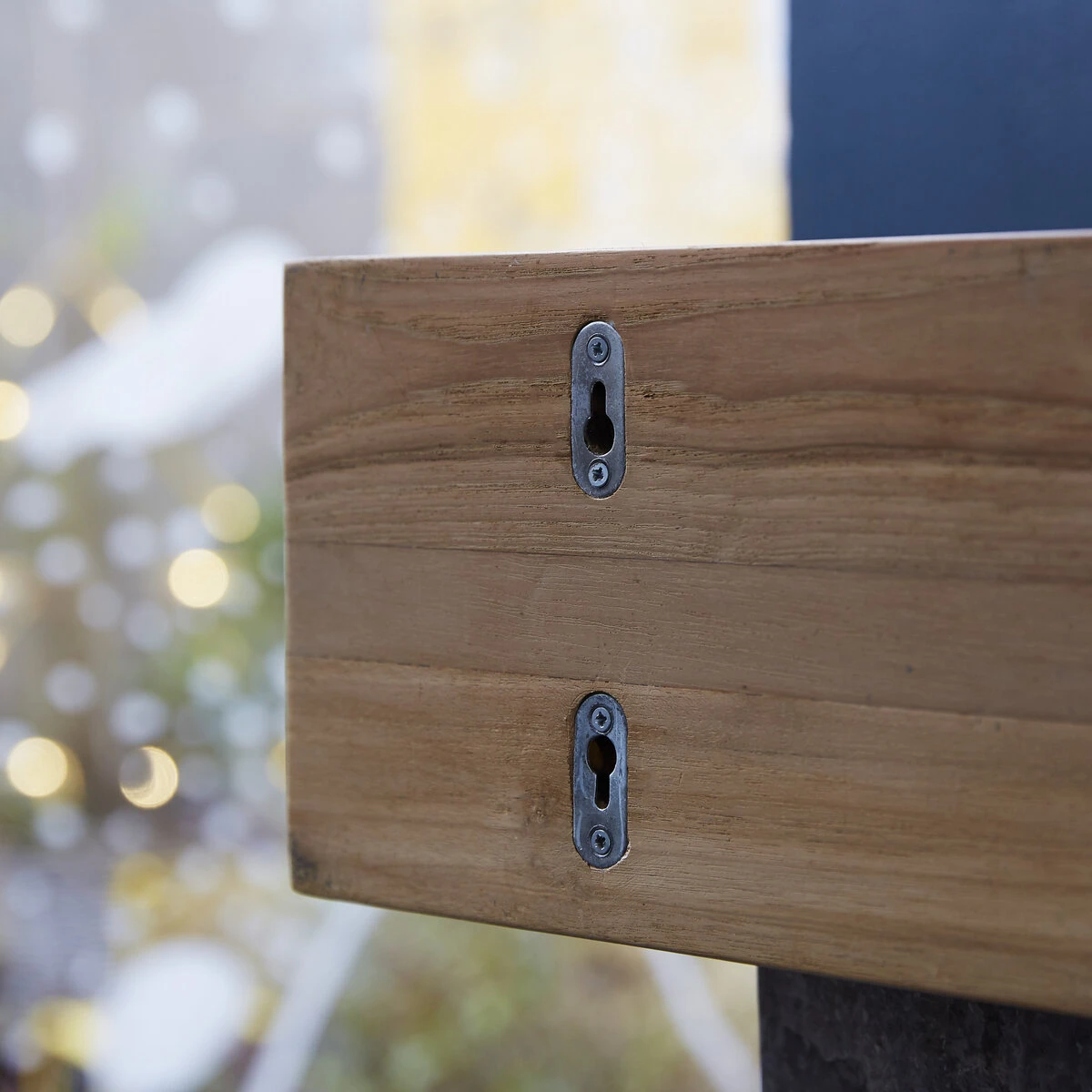 Sasha - Etagère De Salle De Bain En Teck Massif 60 Cm 4 Sasha - Etagère De Salle De Bain En Teck Massif 60 Cm – Image 4