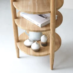 Poline - Etagère En Teck Massif -Homezia Soldes Boutique 1200 1200 etagere en teck massif poline 4