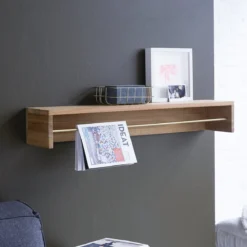 Sasha - Etagère Murale En Teck Massif 100 Cm 11 Sasha - Etagère Murale En Teck Massif 100 Cm -Homezia Soldes Boutique 1200 1200 etagere murale en teck massif sasha 100 cm 4