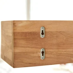 Ugo - Etagère Murale En Teck Massif 100 Cm 7 Ugo - Etagère Murale En Teck Massif 100 Cm -Homezia Soldes Boutique 1200 1200 etagere murale en teck massif ugo 100 cm 2