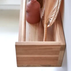 Ugo - Etagère Murale En Teck Massif 60 Cm -Homezia Soldes Boutique 1200 1200 etagere murale en teck massif ugo 60 cm 2