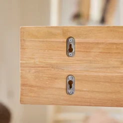 Ugo - Etagère Murale Enfant En Teck Massif 100 Cm -Homezia Soldes Boutique 1200 1200 etagere murale enfant en teck massif ugo 100 cm 4