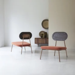 Yutapi - Fauteuil Bas Sienna En Chêne Massif