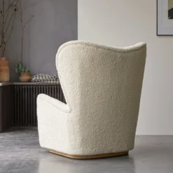 Sherpa - Fauteuil En Chêne Massif Et Tissu -Homezia Soldes Boutique 1200 1200 fauteuil en chene massif et tissu sherpa 2