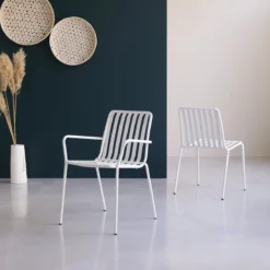 Gaby - Fauteuil En Métal White