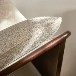 Folk - Fauteuil En Mindi Massif Et Tissu écru -Homezia Soldes Boutique 1200 1200 fauteuil folk en mindi massif et tissu ecru 5