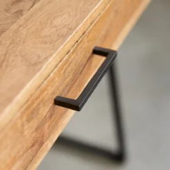 Hedda - Bureau Enfant En Manguier Massif Et Métal -Homezia Soldes Boutique 1200 1200 hedda bureau enfant en manguier massif et metal 5