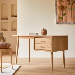 Kort - Bureau Enfant En Teck Massif -Homezia Soldes Boutique 1200 1200 kort bureau enfant en teck massif 3