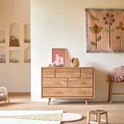 Kort - Commode Enfant En Teck Massif