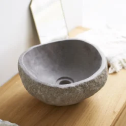 Nobu - Lave Main En Pierre De Rivière -Homezia Soldes Boutique 1200 1200 lave main en pierre de riviere nobu 3