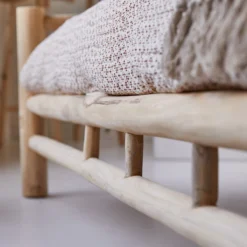 Kalif - Lit Enfant En Teck Massif 90x190 Cm -Homezia Soldes Boutique 1200 1200 lit en teck massif kalif 190x90 cm 4