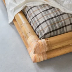 Balyss - Lit Futon En Bambou 160x200 Cm -Homezia Soldes Boutique 1200 1200 lit futon en bambou 185x225 cm balyss 3