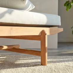 Fado - Méridienne En Teck Massif, 1 Place 22 Fado - Méridienne En Teck Massif, 1 Place -Homezia Soldes Boutique 1200 1200 meridienne en teck massif fado 10