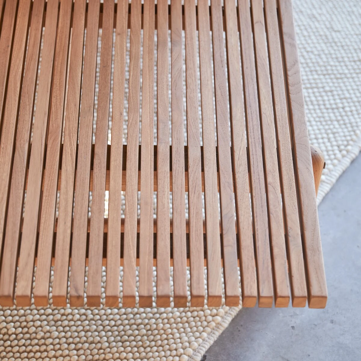 Fado - Méridienne En Teck Massif, 1 Place 9 Fado - Méridienne En Teck Massif, 1 Place – Image 9