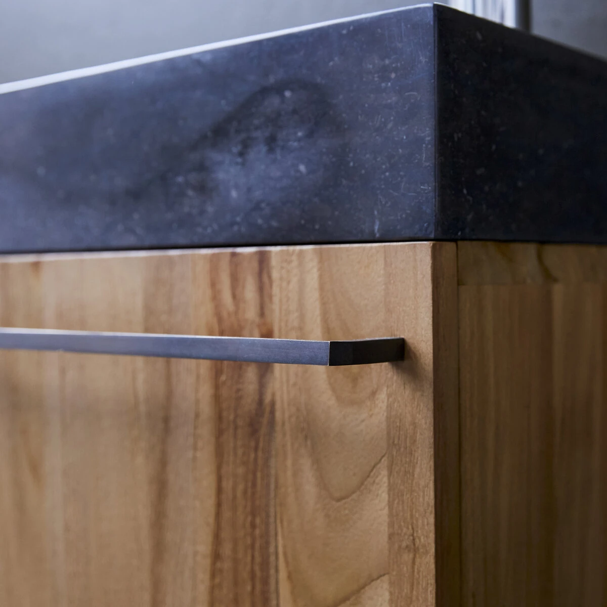 Stelle - Meuble Lave Main En Teck Massif Et Marbre Black 6 Stelle - Meuble Lave Main En Teck Massif Et Marbre Black â Image 6