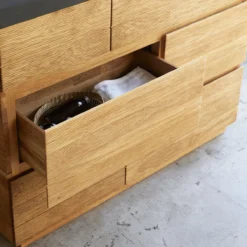 Karl - Meuble Salle De Bain En Chêne Massif Et Pierre De Lave 120 Cm -Homezia Soldes Boutique 1200 1200 meuble salle de bain en chene massif et pierre de lave karl 120 cm 6