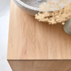 Kwarto - Meuble Sous Vasque En Chêne Massif 60 Cm -Homezia Soldes Boutique 1200 1200 meuble sous vasque en chene massif kwarto 60 cm 4