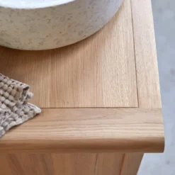 Volute - Meuble Sous Vasque En Chêne Massif 65 Cm 7 Volute - Meuble Sous Vasque En Chêne Massif 65 Cm -Homezia Soldes Boutique 1200 1200 meuble sous vasque en chene massif volute 65 cm 2