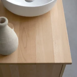 Soho - Meuble Sous Vasque En Hêtre Massif 165 Cm -Homezia Soldes Boutique 1200 1200 meuble sous vasque en hetre massif soho 165 cm 2