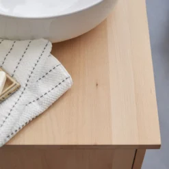 Soho - Meuble Sous Vasque En Hêtre Massif 85 Cm -Homezia Soldes Boutique 1200 1200 meuble sous vasque en hetre massif soho 85 cm 2