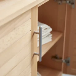 Soho - Meuble Sous Vasque En Hêtre Massif 85 Cm -Homezia Soldes Boutique 1200 1200 meuble sous vasque en hetre massif soho 85 cm 4