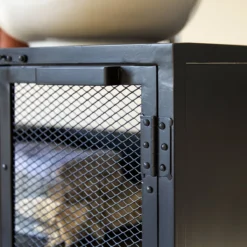 Romy - Meuble Sous Vasque En Manguier Et Métal 140 Cm -Homezia Soldes Boutique 1200 1200 meuble sous vasque en manguier et metal romy 140 cm 5