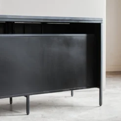 Arsène - Meuble Sous Vasque En Manguier Massif Et Métal 140 Cm -Homezia Soldes Boutique 1200 1200 meuble sous vasque en manguier massif et metal arsene 140 cm 5