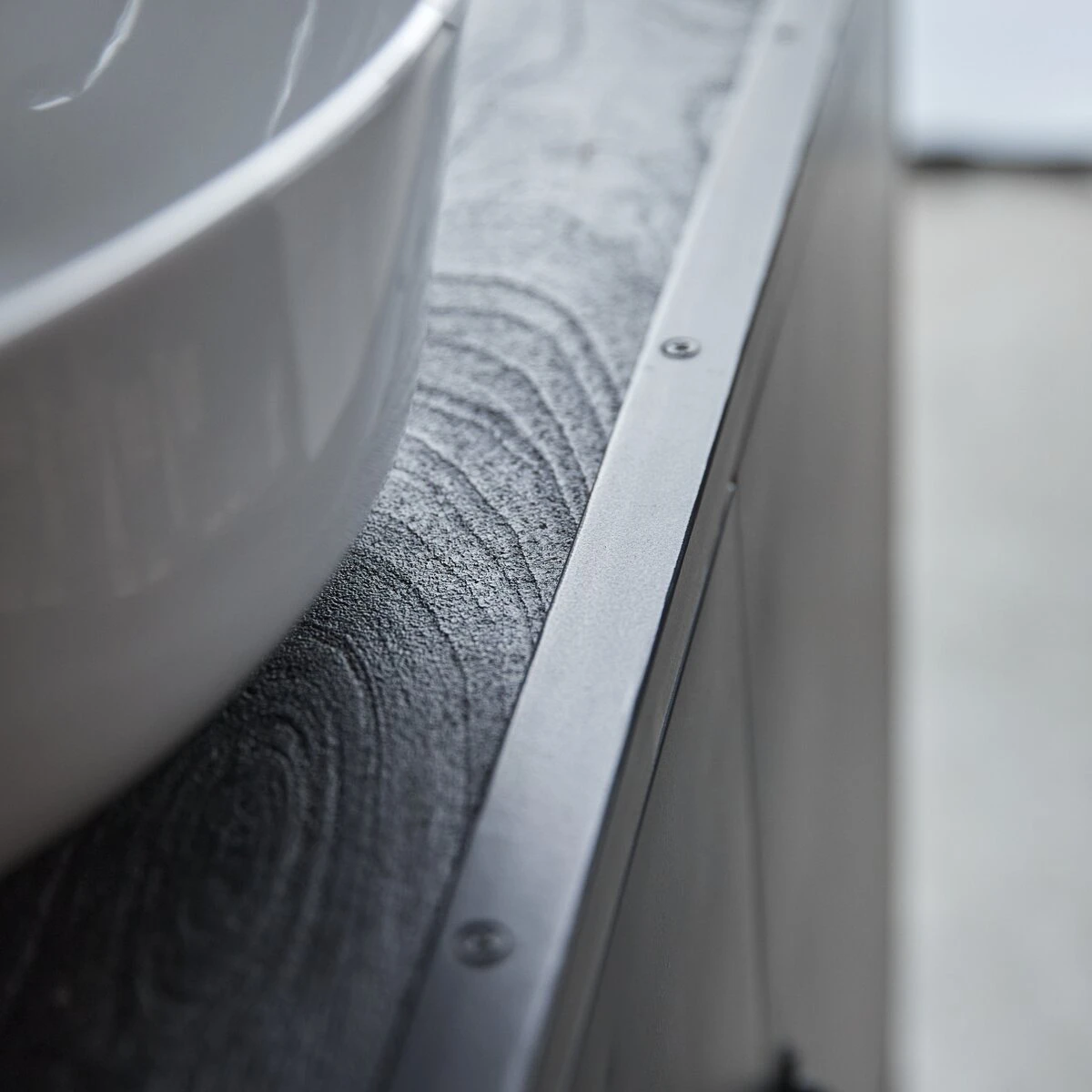 Arsène - Meuble Sous Vasque En Manguier Massif Et Métal 90 Cm 3 Arsène - Meuble Sous Vasque En Manguier Massif Et Métal 90 Cm – Image 3