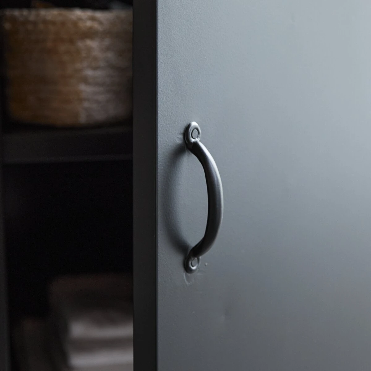 Arsène - Meuble Sous Vasque En Manguier Massif Et Métal 90 Cm 5 Arsène - Meuble Sous Vasque En Manguier Massif Et Métal 90 Cm – Image 5