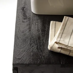 Liv - Meuble Sous Vasque En Manguier Massif 155 Cm -Homezia Soldes Boutique 1200 1200 meuble sous vasque en manguier massif liv 155 cm 2