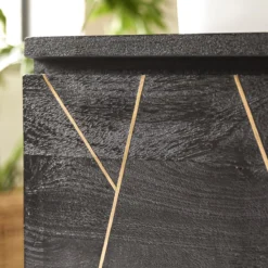 Liv - Meuble Sous Vasque En Manguier Massif 155 Cm -Homezia Soldes Boutique 1200 1200 meuble sous vasque en manguier massif liv 155 cm 4