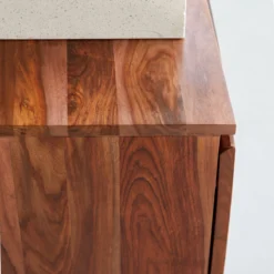 Ismaël - Meuble Sous Vasque En Palissandre 155 Cm -Homezia Soldes Boutique 1200 1200 meuble sous vasque en palissandre ismael 155 cm 2