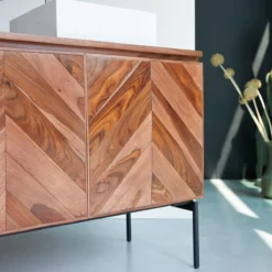 Ismaël - Meuble Sous Vasque En Palissandre 155 Cm -Homezia Soldes Boutique 1200 1200 meuble sous vasque en palissandre ismael 155 cm 5