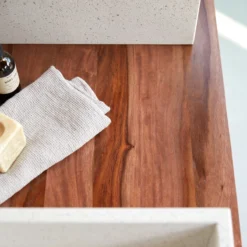 Ismaël - Meuble Sous Vasque En Palissandre 155 Cm -Homezia Soldes Boutique 1200 1200 meuble sous vasque en palissandre ismael 155 cm 6