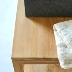 Colonial - Meuble Sous Vasque En Teck Massif 120 Cm -Homezia Soldes Boutique 1200 1200 meuble sous vasque en teck massif colonial 120 cm 2