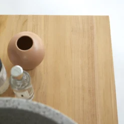 Jill - Meuble Sous Vasque En Teck Massif 80 Cm -Homezia Soldes Boutique 1200 1200 meuble sous vasque en teck massif jill 80 cm 2