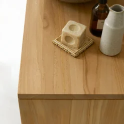 Kwarto - Meuble Sous Vasque En Teck Massif 110 Cm -Homezia Soldes Boutique 1200 1200 meuble sous vasque en teck massif kwarto 110 cm 2